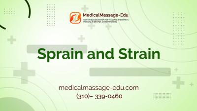 Sprain and Strain