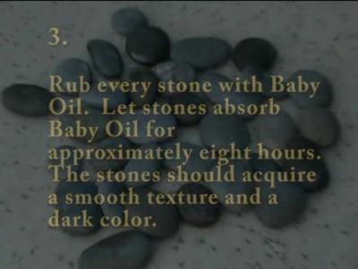 Preparation of Hot Stones